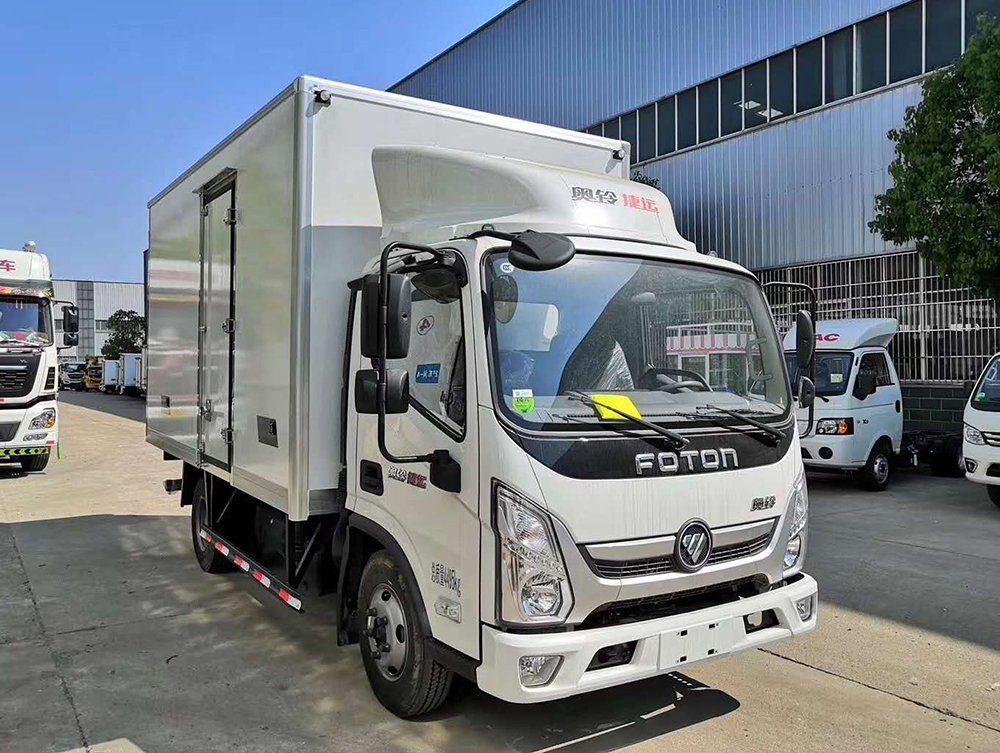 國六福田奧鈴捷運(yùn)冷藏車 4.2米